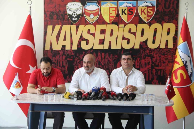 KAYSERİSPOR ASBAŞKANI NURETTİN KÜÇÜKALIN;