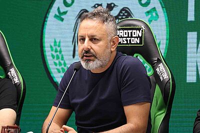 KONYASPOR BAŞKANI ÖMER KORKMAZ,