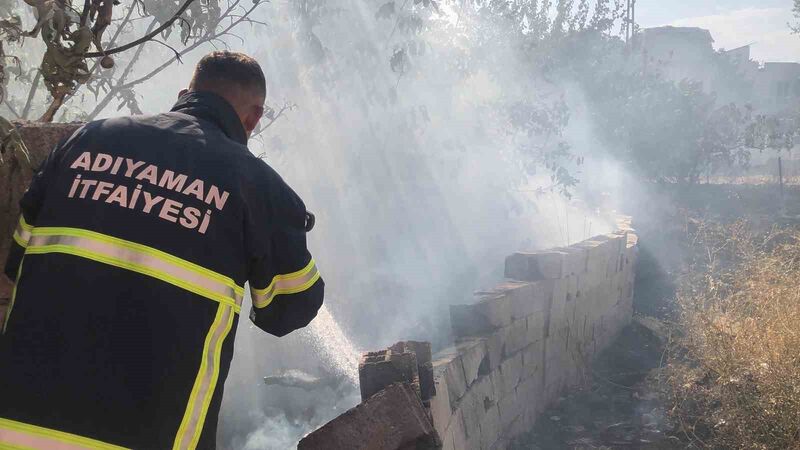 ADIYAMAN’DA OTLUK ALANDA ÇIKARAK