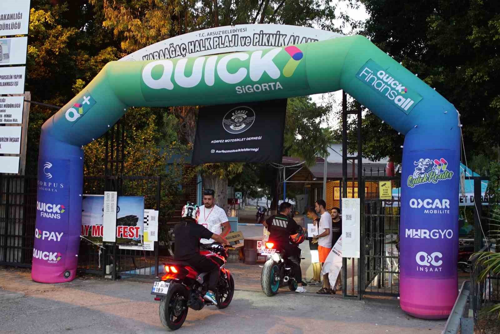 Quick Sigorta’dan “Hatay Motofest” festivali