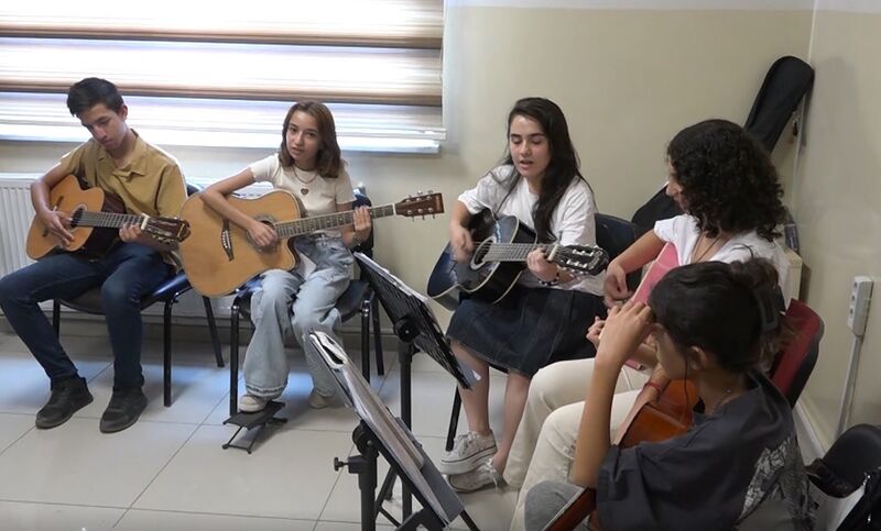 Şahinbey Belediyesi’nin müzik kursları yoğun ilgi görüyor