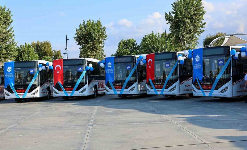 Sakarya Büyükşehir filosuna 23 yeni otobüs