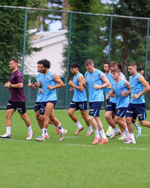 Trabzonspor’da Eyüpspor maçı hazırlıkları başladı