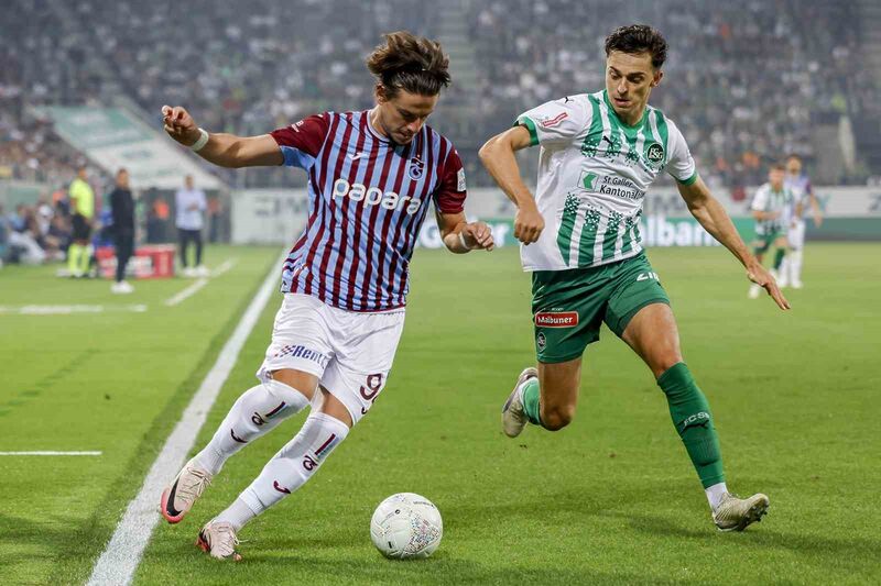 UEFA Avrupa Konferans Ligi: St. Gallen: 0 – Trabzonspor: 0 (Maç sonucu)