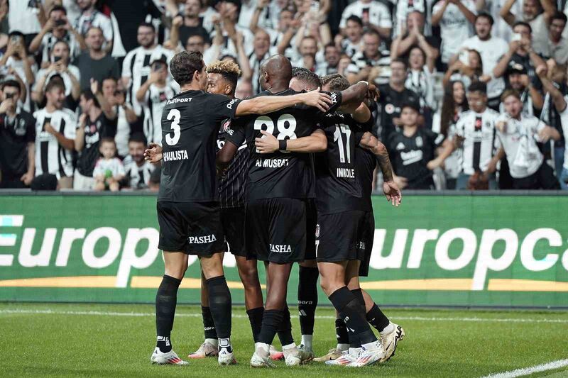 UEFA Avrupa Ligi: Beşiktaş: 1 – Lugano: 0 (İlk yarı)