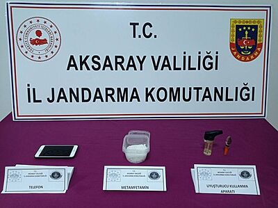 AKSARAY’DA UYUŞTURUCU İMAL VE