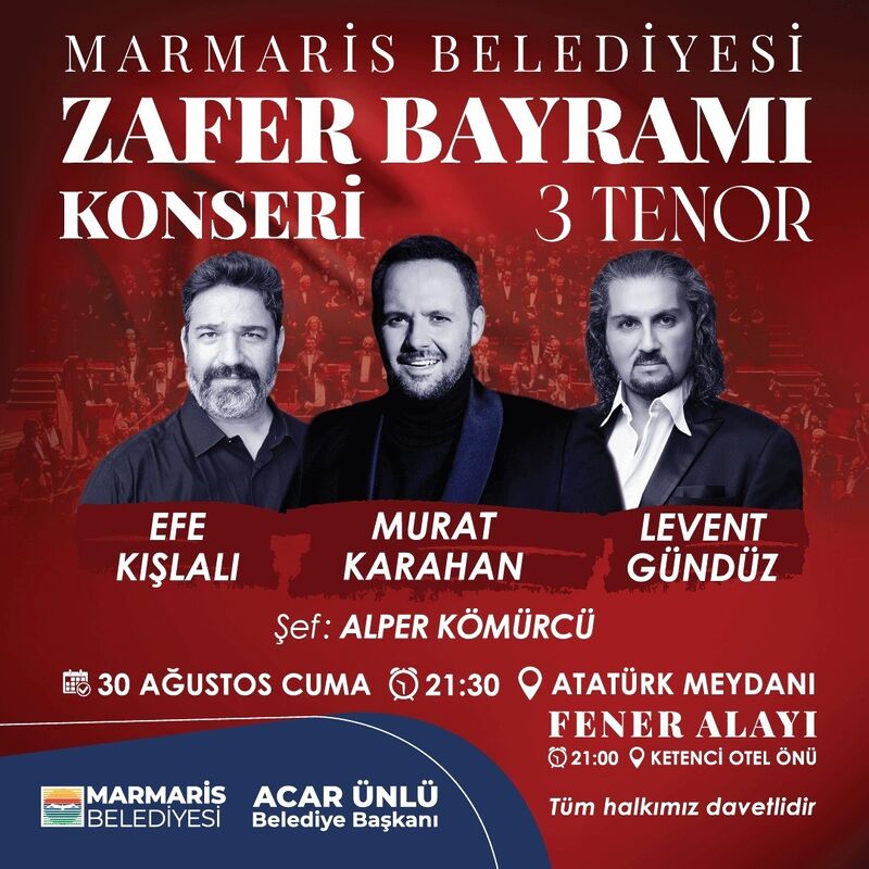 MARMARİS, 30 AĞUSTOS ZAFER