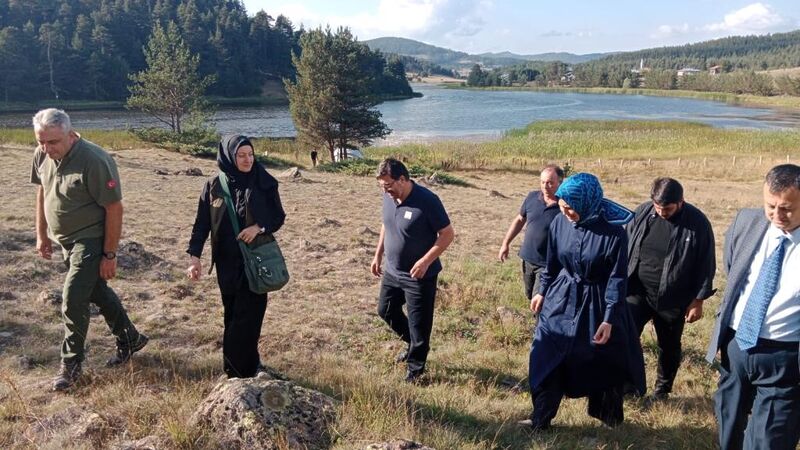 Ankara Kalkınma Ajansı’ndan Eğriova Tabiat Parkı Karanlık Gökyüzü parkına ziyaret