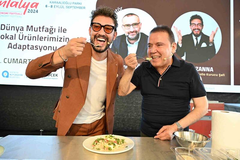 Antalya Foodfest’te lezzet şöleni yaşanıyor