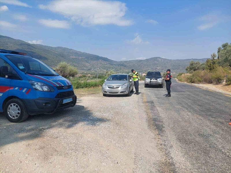 Aydın’da orman yollarında denetimler devam ediyor