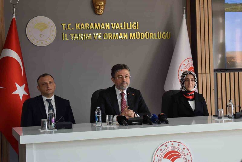 Bakan Yumaklı: “Tarımsal üretimle alakalı en önemli husus üretim planlamasıydı, 2024 içerisinde hayata geçirdik”