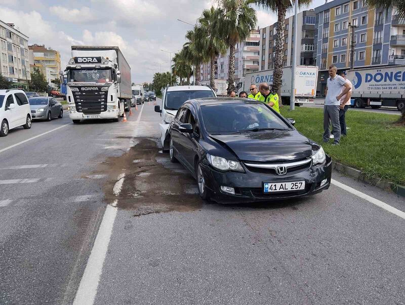 SAMSUN’UN ÇARŞAMBA İLÇESİNDE TRAFİK