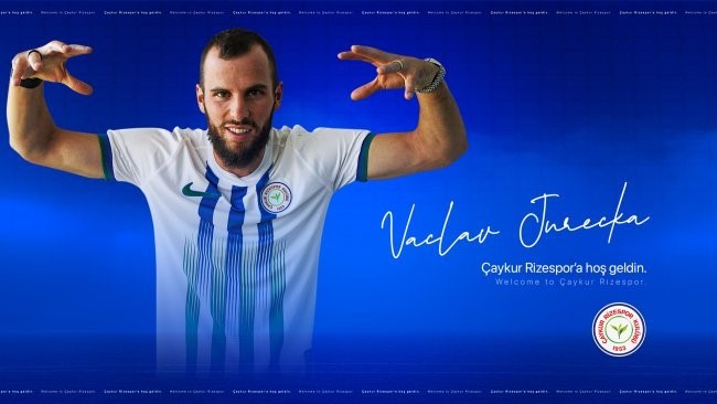 ÇAYKUR RİZESPOR SOSYAL MEDYADAN YENİ TRANSFERİ VACLAV JURECKA’YI DUYURDU