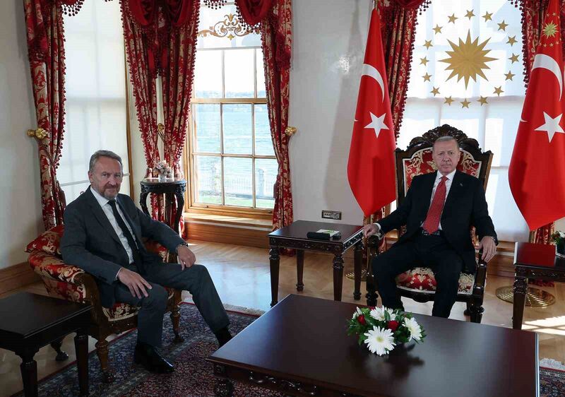 Cumhurbaşkanı Erdoğan, SDA Genel Başkanı İzetbegoviç‘i kabul etti