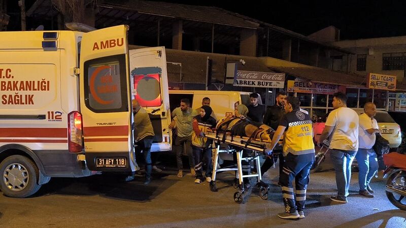 HATAY’DA DUVARA ÇARPARAK İŞ