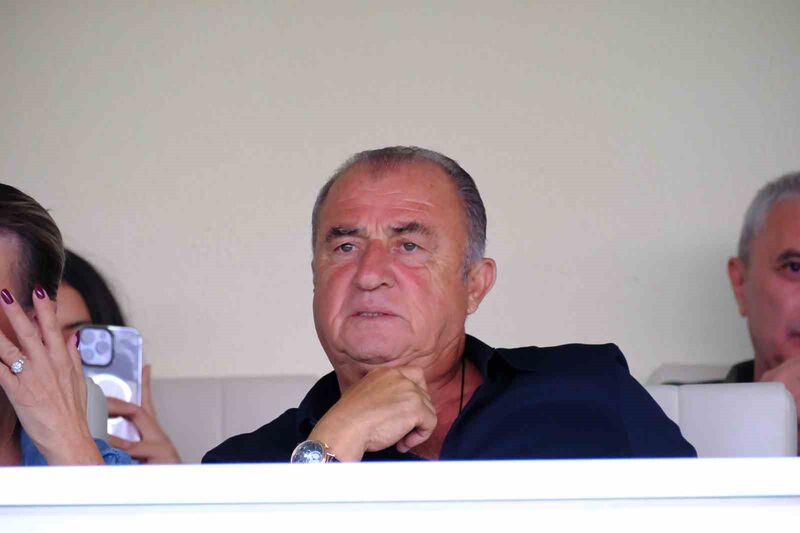 Fatih Terim, Bodrum FK – Adana Demirspor maçını takip etti