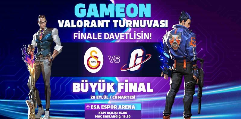 Galatasaray Espor – Galakticos GAMEON VALORANT Turnuvası’nda karşı karşıya gelecek