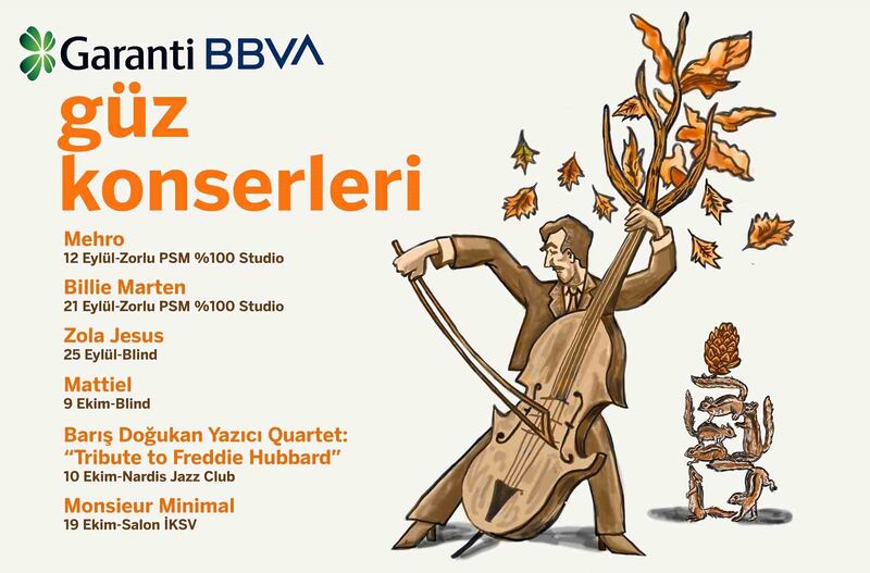 Garanti BBVA Güz Konserleri Eylül’de başlıyor