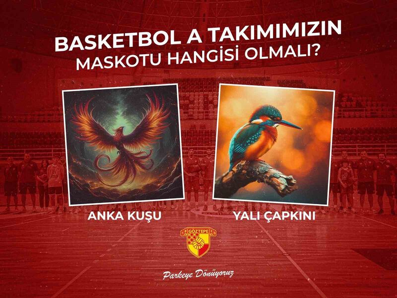 Göztepe Basketbol, maskotunu seçiyor