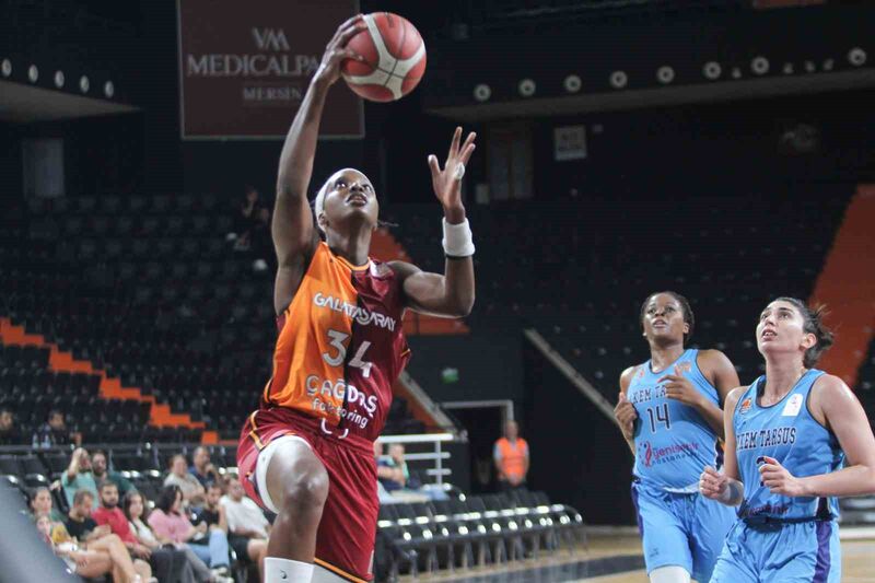 Kadınlar Basketbol Süper Ligi: Tarsus Spor: 57 – Galatasaray: 77