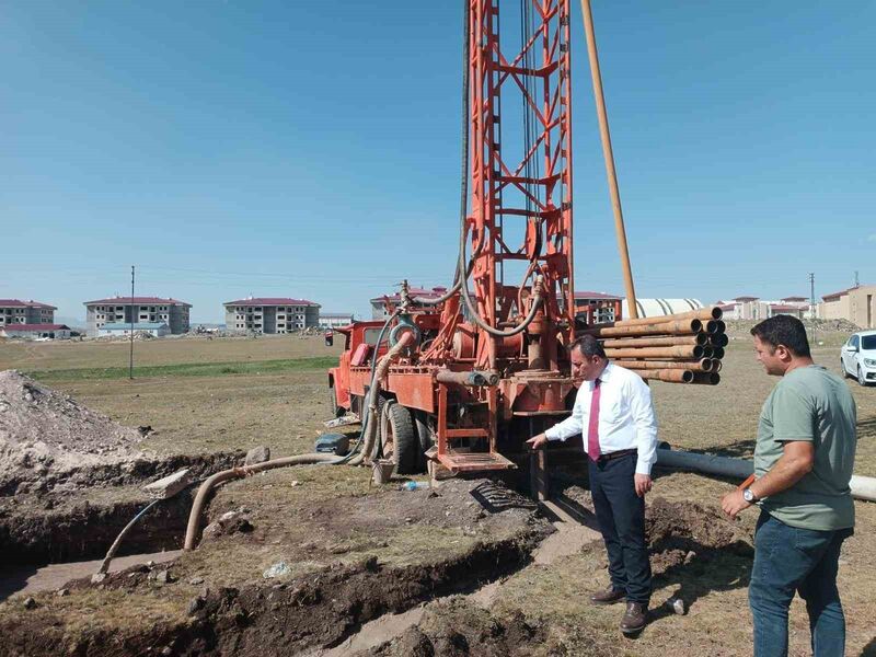 Kars Belediyesi sondaj çalışması başlattı