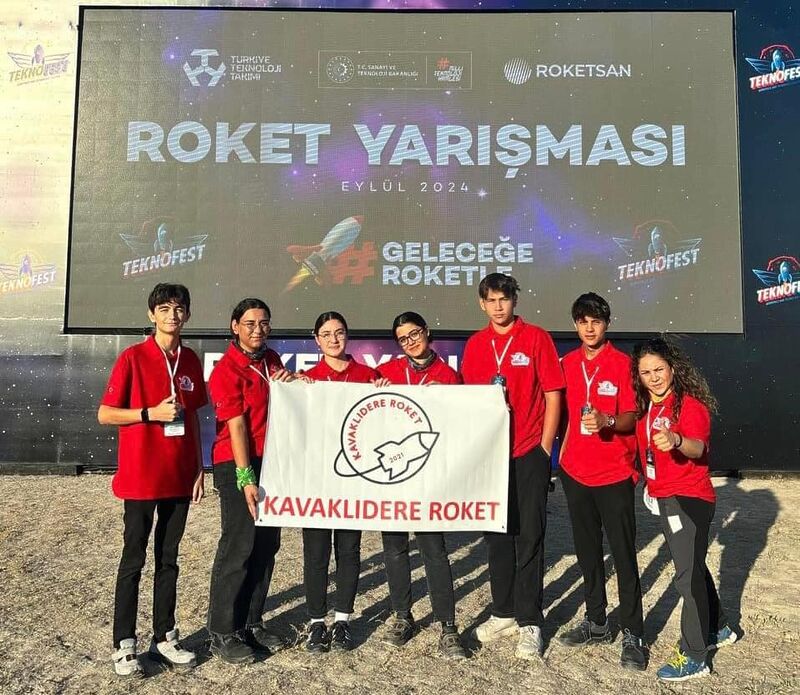 Kavaklıdere Roket Takımı 2024 Teknofest’te büyük başarı gösterdi