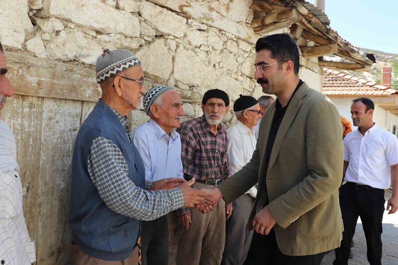 Kaymakam Kara mahallelinin sorunlarını yerinde dinledi