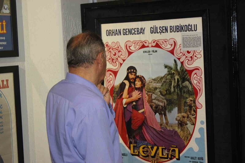 Kayseri’de ’Yeşilçam Nostaljik Film Afişleri Sergisi’ açıldı