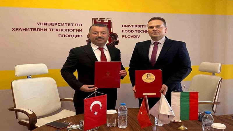 KBÜ ile University of Food Technologies Plovdiv arasında Akademik ve Erasmus iş birliği protokolleri imzalandı