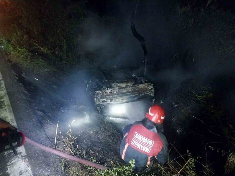 SAKARYA’NIN ERENLER İLÇESİNDE SÜRÜCÜSÜNÜN