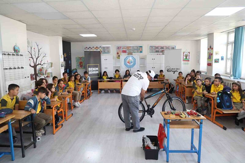 Konya Büyükşehir’den bisiklet konusunda örnek bir proje daha