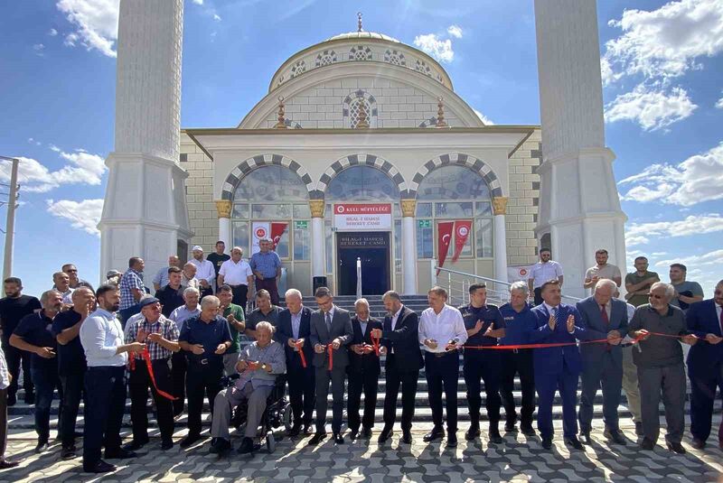 Kulu’da Bilal-i Habeşi Bereket Camii ibadete açıldı