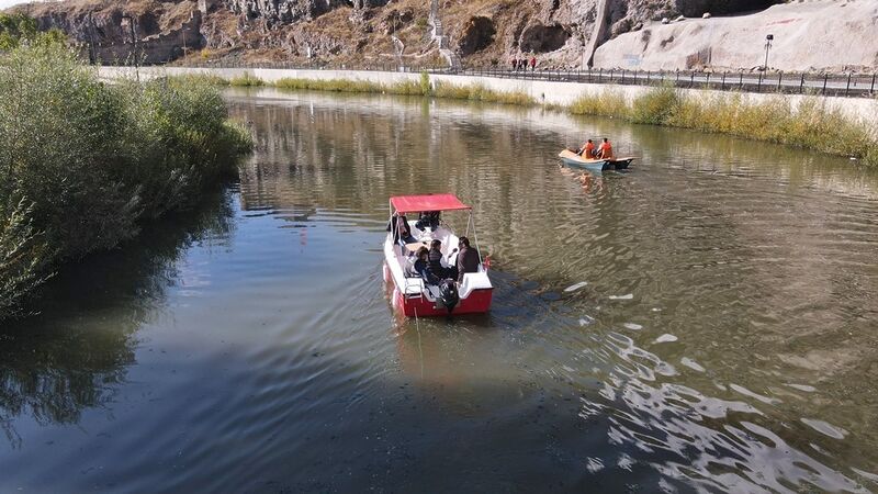 KURA NEHRİ'NDE DENİZ BİSİKLETİ