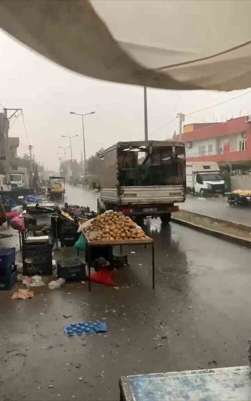 SAĞANAK YAĞIŞ MARDİN'DE HAYATI