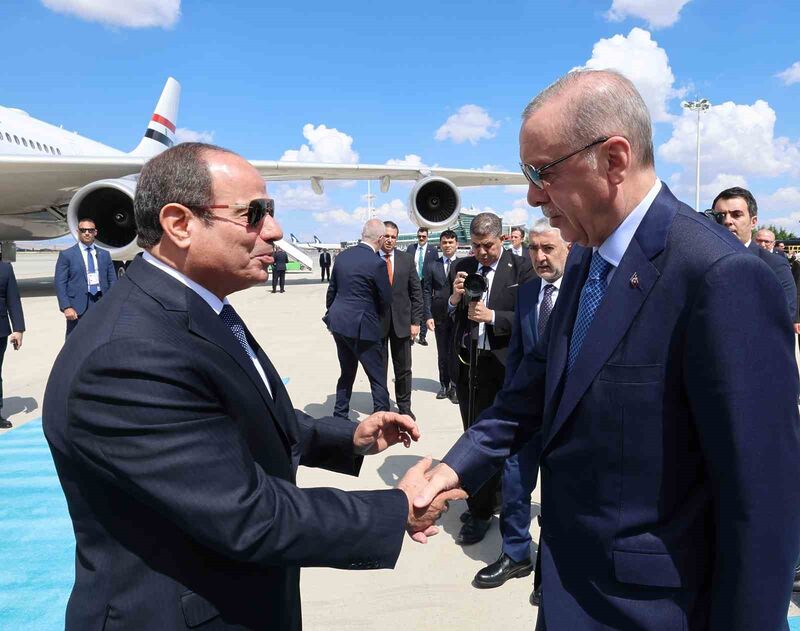 Mısır Cumhurbaşkanı Sisi, Ankara’da