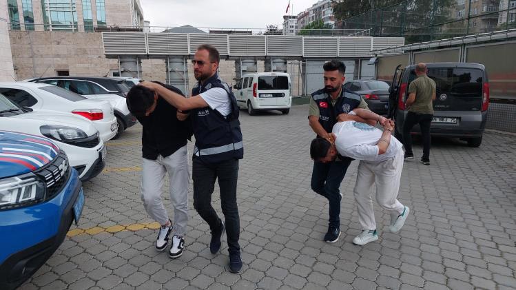 SAMSUN'DA ÇALIŞTIKLARIN BARIN KURŞUNLANMASI