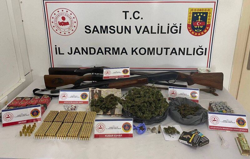 SAMSUN'DA JANDARMA EKİPLERİ TARAFINDAN