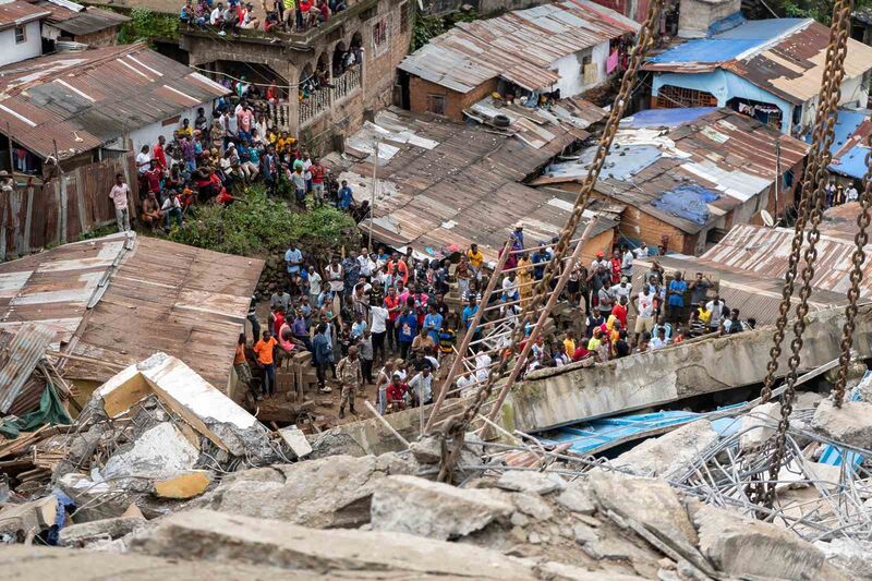 Sierra Leone’de bina çöktü: 8 ölü