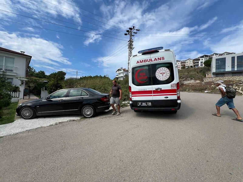 Sinop’ta trafik kazası: 2 yaralı