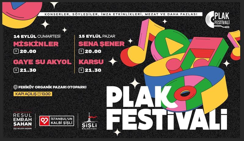 Şişli Plak Festivali’nin 4’üncüsü başlıyor