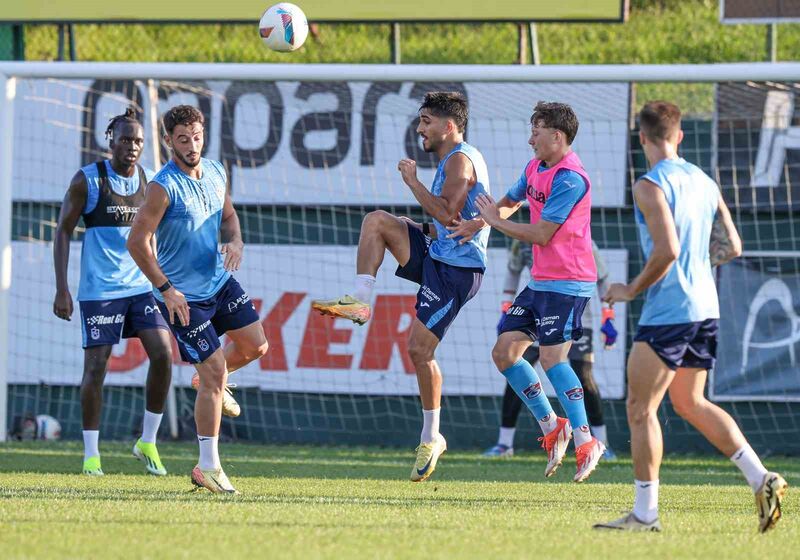 Trabzonspor, Beşiktaş maçı hazırlıklarını sürdürdü