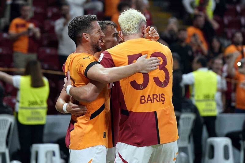 Trendyol Süper Lig: Galatasaray: 2 – Gaziantep FK: 0 (İlk yarı)