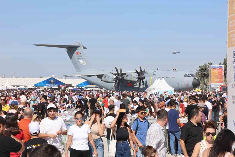 Adanalılardan ve çevre illerden TEKNOFEST’e akın var