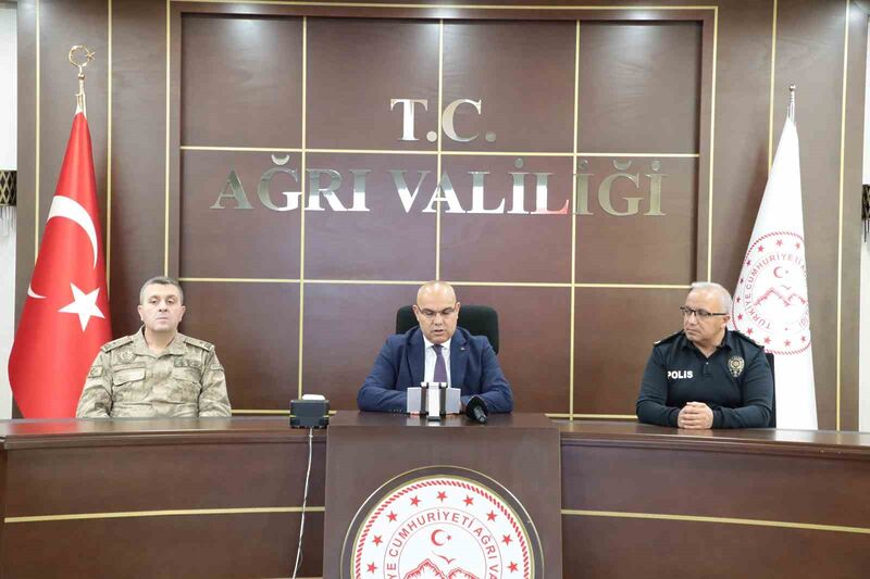 AĞRI’DA GÜVENLİK TOPLANTISI YAPILDI