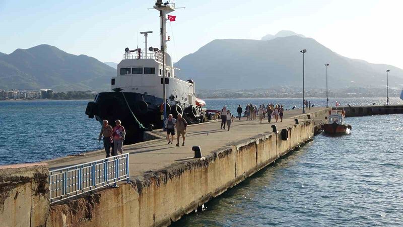 ANTALYA’NIN ALANYA İLÇESİNE GELEN