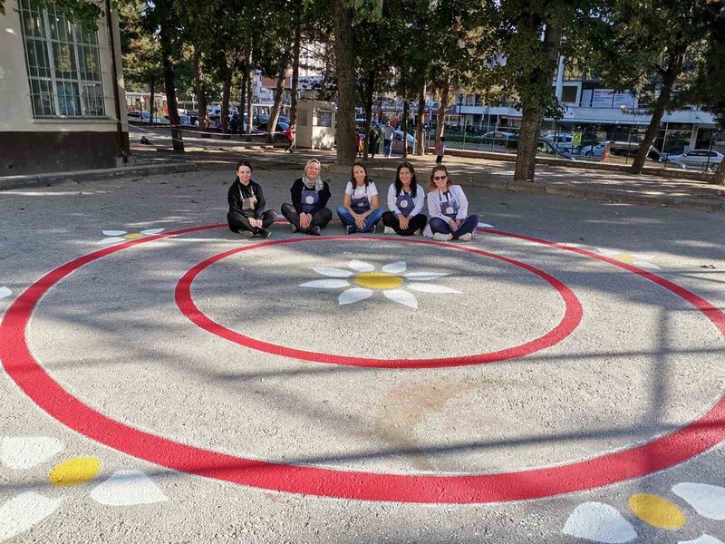 Bozüyük’te “Benim Renkli Bahçem” projesi