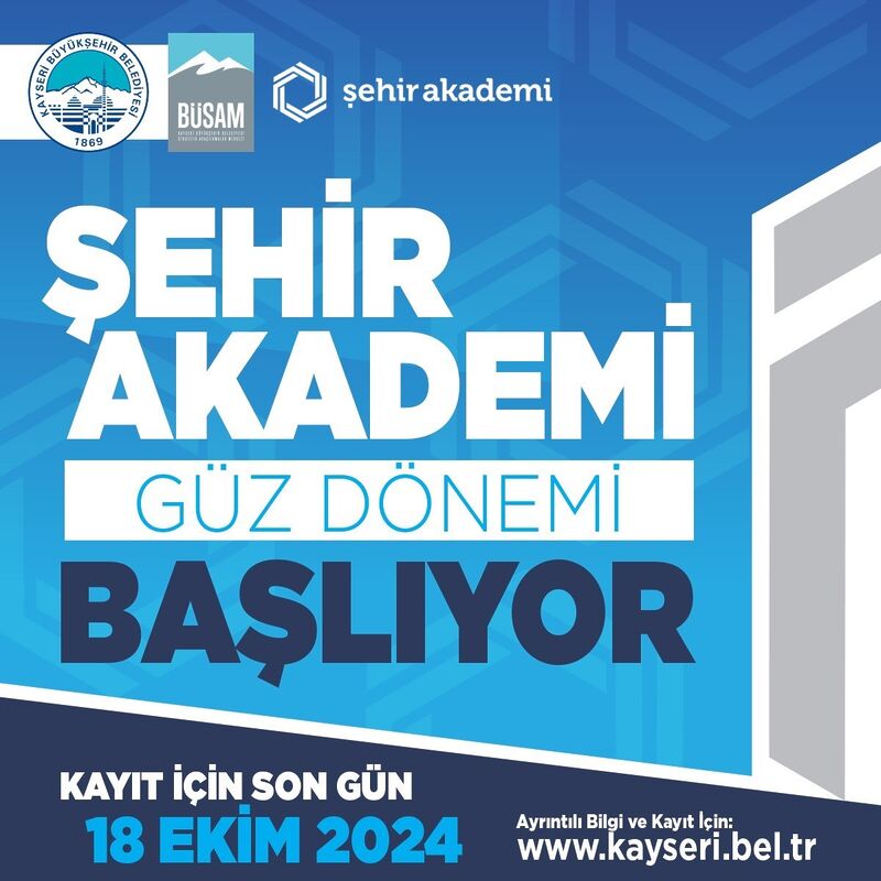 KAYSERİ BÜYÜKŞEHİR BELEDİYESİ’NİN, ŞEHRİN