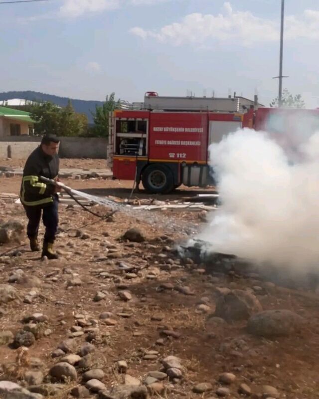 HATAY'IN HASSA İLÇESİNDE ÇIKAN