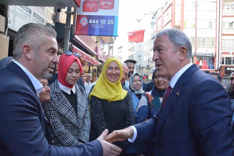 HULUSİ AKAR, BALIKESİR ZİYARETİNDE