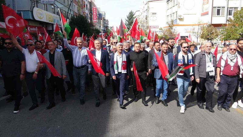 ISPARTA’DA  İSRAİL’İN GAZZE’YE